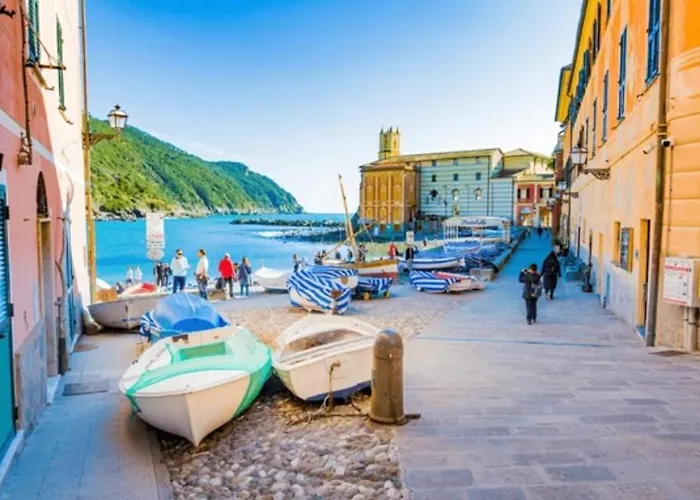 Private Parking - Sea View - Terrace - Ac Apartamento Lavagna