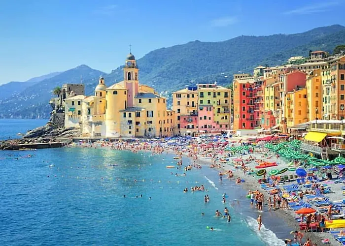Private Parking - Sea View - Terrace - Ac Appartement Lavagna